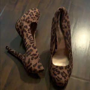 Cheetah heels